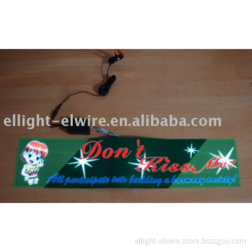 EL Car Sticker,el light, el Car Sticker(800mmX180mm)